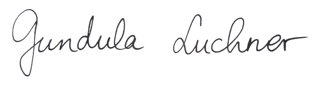 Gundula Luchner - unterschrift
